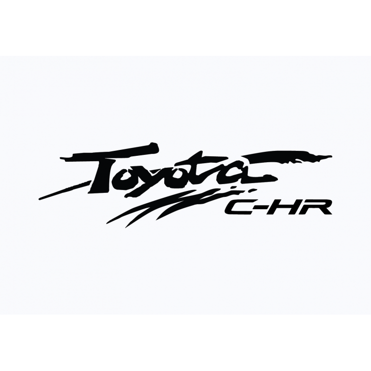 Toyota CHR Sport Adhesive Vinyl Sticker